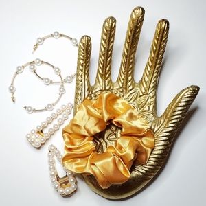 Hand made scrunchie.